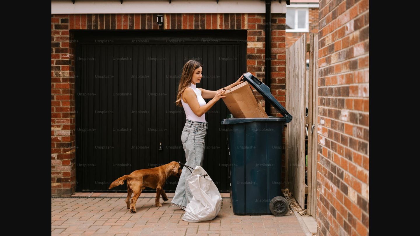 Customer recycling with dog